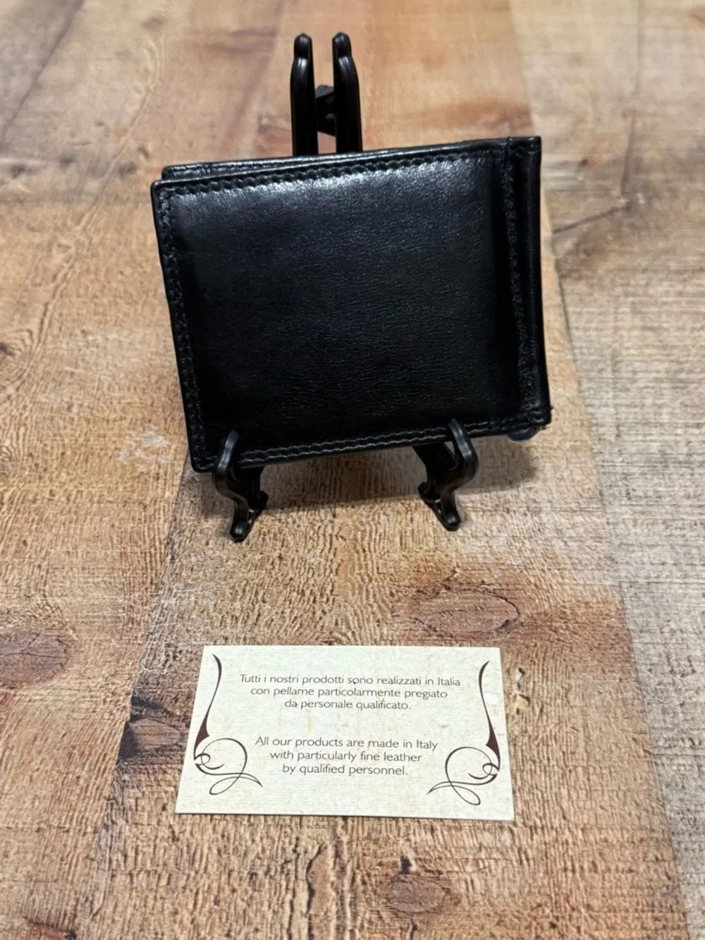 Ridolfi black leather